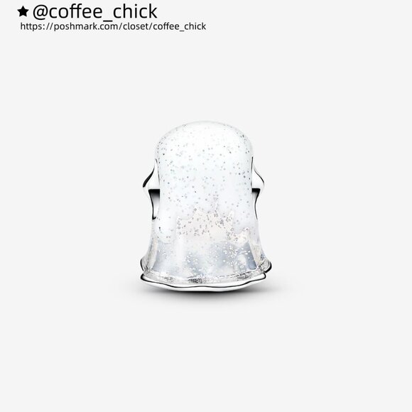 Pandora Glow-in-the-dark Boo Ghost Charm - Picture 2 of 5